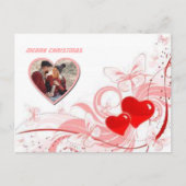 Carte Postale Noël 2 photos (Devant)