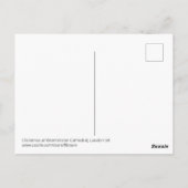 Carte Postale Noël à la cathédrale de Westminster, Londres Royau (Dos)