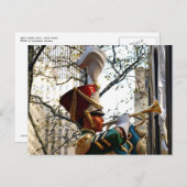 Carte postale Noël à New York (Devant / Derrière)