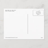 Carte postale Noël à New York (Dos)