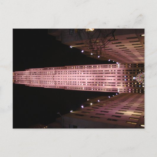 Carte Postale Noël à New York City (Devant)