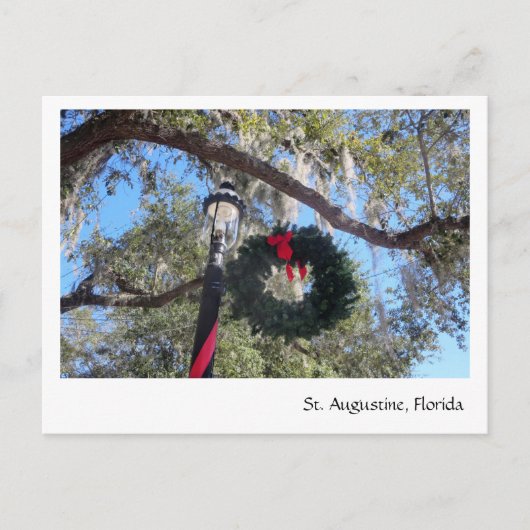 Carte Postale Noël à Saint Augustin (Devant)