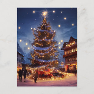 Carte Postale Noël alpin