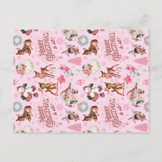 Carte Postale Noël amusant - Designs numériques imprimables (Devant)