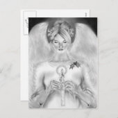 Carte postale Noël Angel (Devant / Derrière)