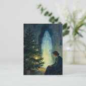 Carte Postale Noël avec le fantôme de toi (Debout devant)
