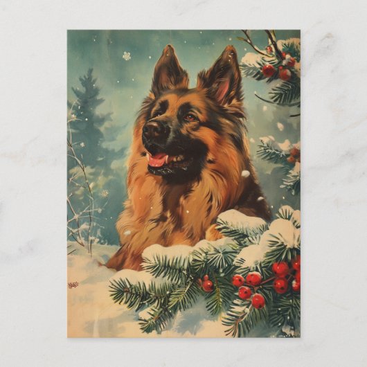 Carte Postale Noël belge Tervuren (Devant)