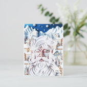 CARTE POSTALE NOËL BLANC (Debout devant)
