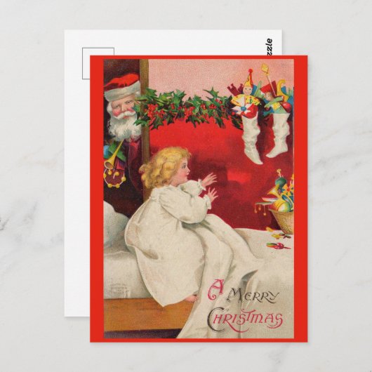 Carte Postale Noël catalan matin Un joyeux Noël (Devant / Derrière)