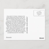 Carte Postale Noël chrétien "Joyeux Noël du Colorado" (Dos)