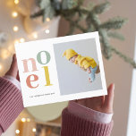 Carte Postale Noel Coloré Et Photo | Joyeuses fêtes<br><div class="desc">Noel Coloré Et Photo | Joyeuses fêtes</div>
