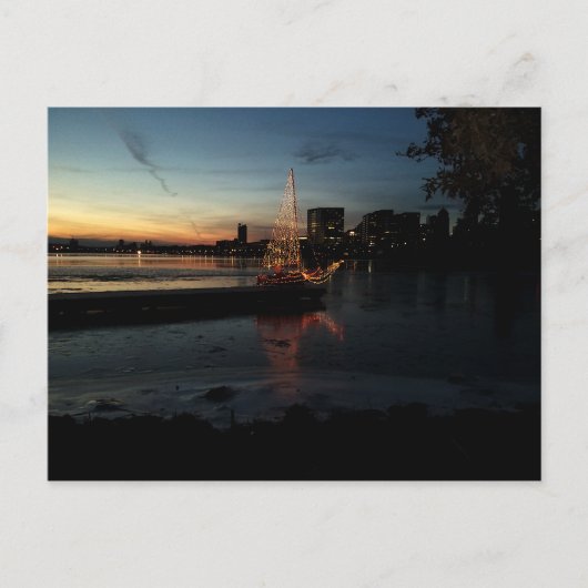 Carte Postale Noël de la Fête Charles (Devant)