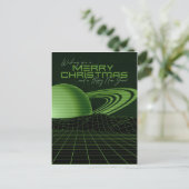 Carte Postale Noël de la Rétrovague verte (Debout devant)