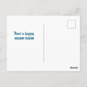 Carte Postale Noël de nuit silencieuse (Dos)