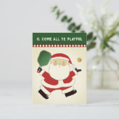 Carte Postale Noël de Pickball (Debout devant)