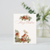 Carte Postale Noël de Pierre Lapin (Debout devant)