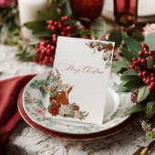 Carte Postale Noël de Pierre Lapin