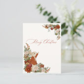 Carte Postale Noël de Pierre Lapin (Debout devant)