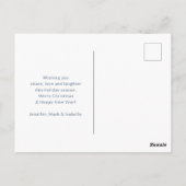 Carte Postale Noël de Santa and his Flying (Dos)