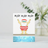 Carte Postale Noël drôle de vacances (Debout devant)