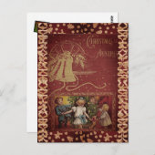 Carte Postale Noël en Autriche Vintage (Devant / Derrière)