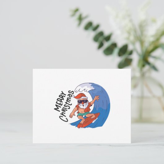 Carte Postale Noël en juillet (Debout devant)