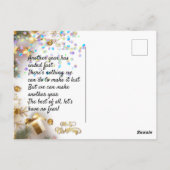 Carte Postale Noël en ville (Dos)