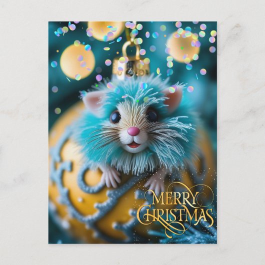 Carte Postale Noël. Félicitation. (Devant)