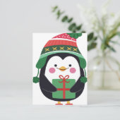 Carte Postale Noël, Fêtes, Décorations, Célébration (Debout devant)