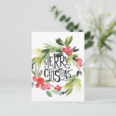 Carte Postale Noël, Fêtes, Décorations, Célébration (Debout devant)