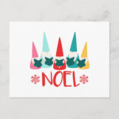 Carte Postale Noel Gnomes (Devant)