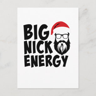 Carte Postale Noël Grande Énergie Nick