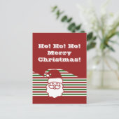 Carte postale Noël Jolly Santa Claus (Debout devant)