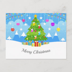 Carte Postale Noël joyeux