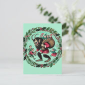 Carte Postale Noël Krampus (Debout devant)