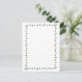 Carte postale Noël Light Border Holiday (Debout devant)