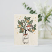 Carte Postale Noël Lobirds Paix (Debout devant)