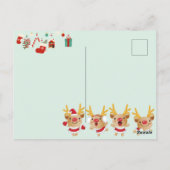 Carte Postale Noël mignon (Dos)