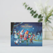 Carte Postale Noël mignon (Debout devant)