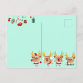 Carte Postale Noël mignon (Dos)