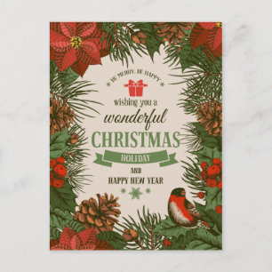 Carte Postale Noël mignon