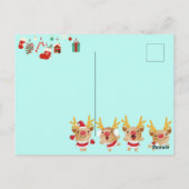 Carte Postale Noël mignon (Dos)