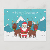 Carte Postale Noël mignon (Devant)