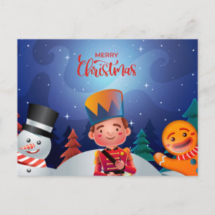 Carte Postale Noël mignon