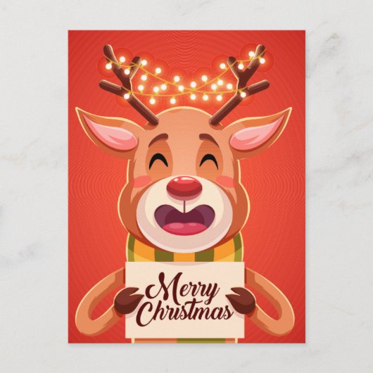 Carte Postale Noël mignon (Devant)