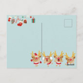 Carte Postale Noël mignon (Dos)