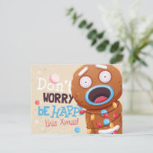 Carte postale Noël mignonne (Debout devant)