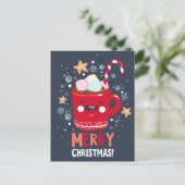 Carte postale Noël mignonne (Debout devant)