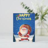 Carte postale Noël mignonne (Debout devant)