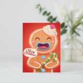 Carte postale Noël mignonne (Debout devant)